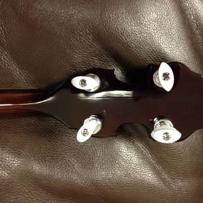 TYLER MOUNTAIN 4 String Tenor Banjo Brown walnut stain image 3