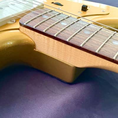 Fender FSR MIJ Made in Japan 2025 MH Matching Headstock Traditional 60s Jazzmaster  - Mystic Aztec Gold image 6