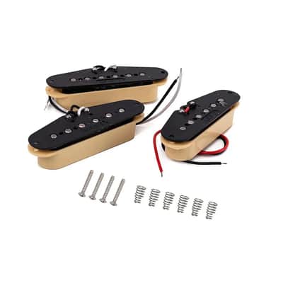 1 Set Alnico V Guitar Strat Style Single Coil Pickups image 3
