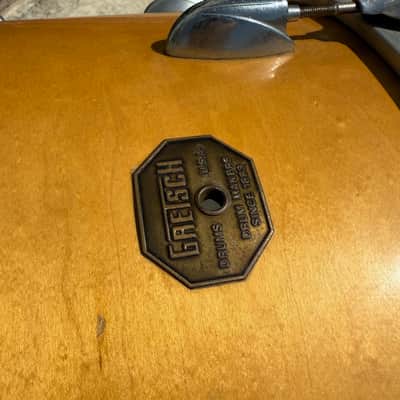 Gretsch 4247W 14x22” bass drum 1980’s - Maple gloss image 4
