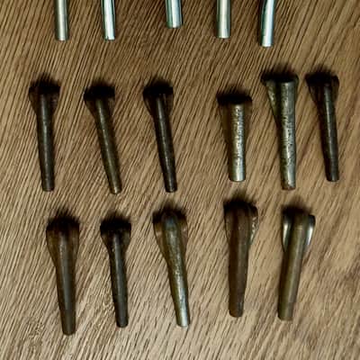 Ludwig Lot of 16 Vintage Bass Drum Claws Ludwig Slingerland Etc image 4