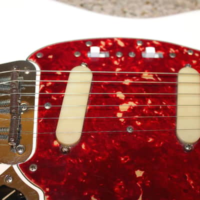 Fender Duo Sonic II 1964 Brazilian Rosewood Pre CBS Olympic White Original Fender hard case image 6