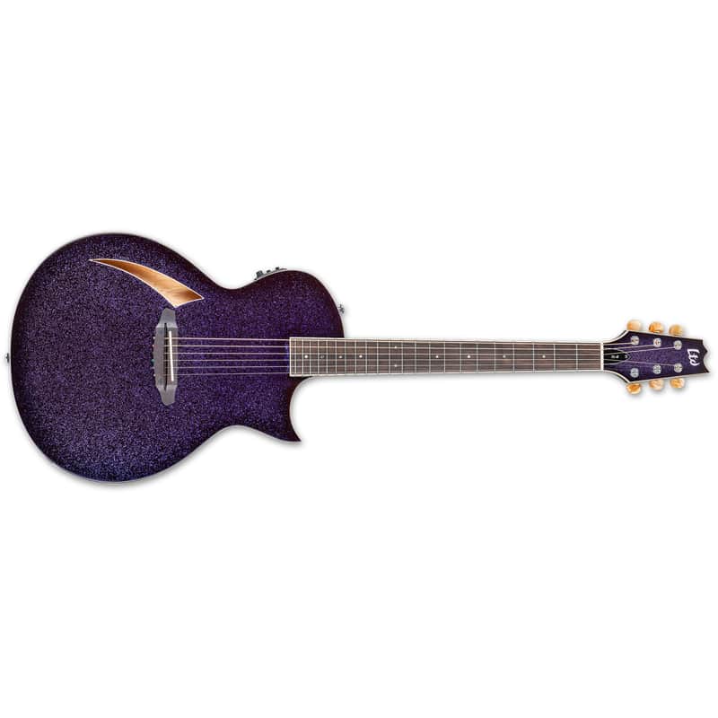 ESP LTD TL-6 Acoustic-Electric Guitar Purple Sparkle Burst BRAND NEW TL6 image 1