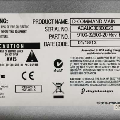 Avid Digidesign Icon D-Command ES 24 Fader Control Surface image 18