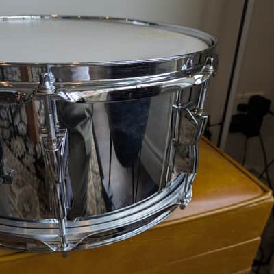 Yamaha 6.5"x14" Steel Snare 1990s image 9