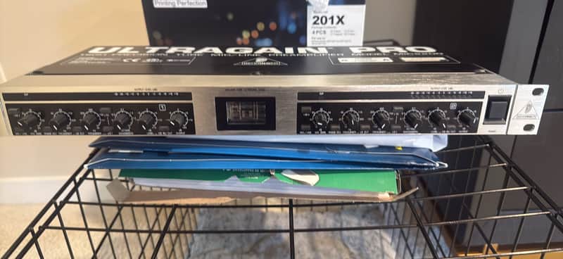 Behringer Ultragain Pro MIC2200 Vacuum Tube Mic Line Preamp | Reverb