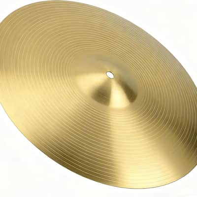 Professional 14" Copper Alloy Ride Cymbal for Drum Set Golden (14") image 3