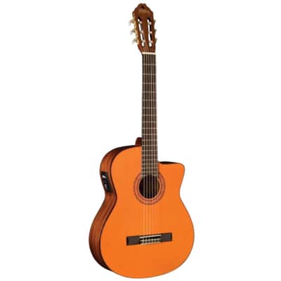 Washburn C5CE-A Classical Series Cutaway Acoustic Electric Guitar image 20