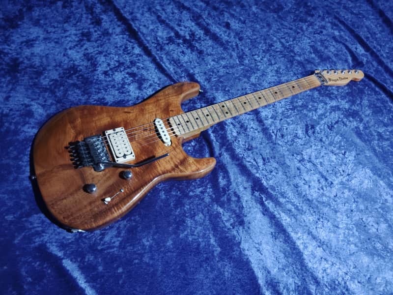 1977 Boogie Bodies Guitar Serial 107 Figured Koa image 1