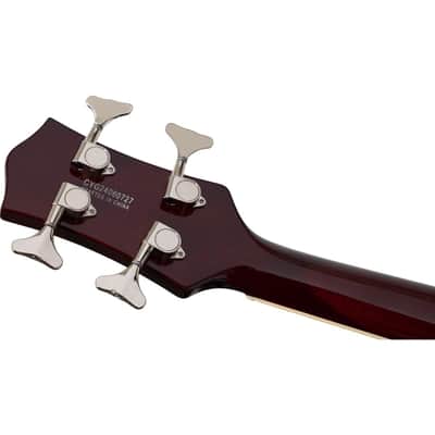 Gretsch Streamliner Jet Club Short-scale Electric Bass Guitar - Havana Burst image 7