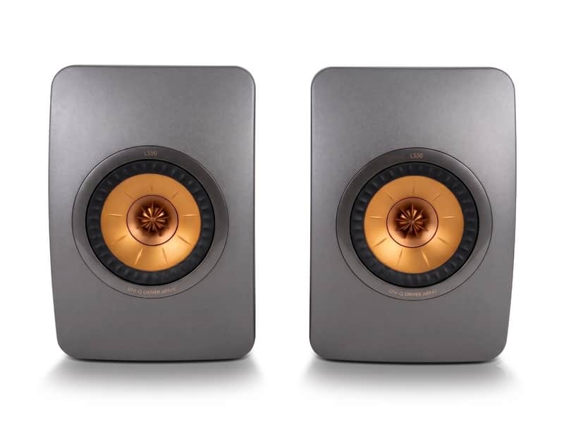 KEF LS50 Passive Bookshelf Speakers Hi-Fi Studio Monitor Pair 25-100W 8 Ohm image 1