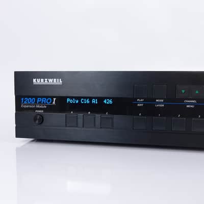 Kurzweil K1200R Rack OLED Display new blue