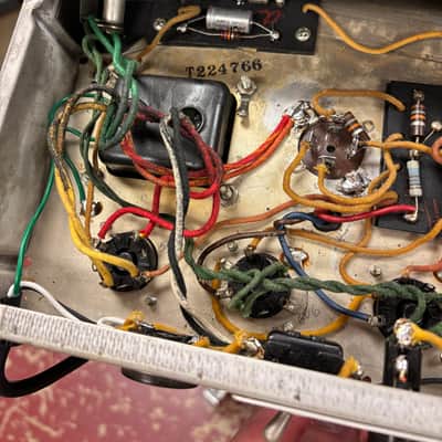 1966/1967 Fender Princeton Black Panel image 16