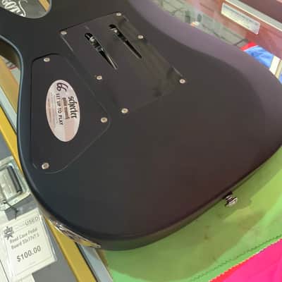 Schecter C-6 FR DELUXE Satin Black image 11