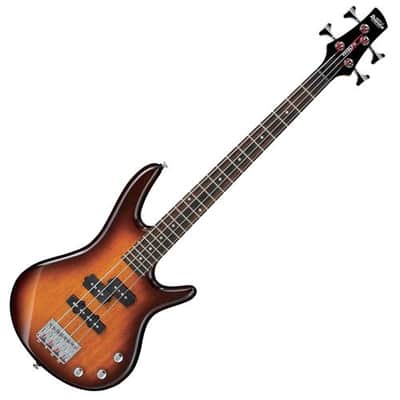 Ibanez miKro Series GSRM20 Electric Bass Guitar, Brown Sunburst image 1