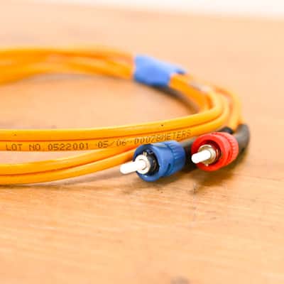 Unbranded ST-ST Fiber Optic Duplex Patch Cable - 3' CG01ZLU image 6