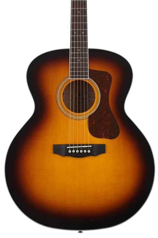 Guild F-250E Deluxe Acoustic-Electric Guitar - Antique Burst image 1