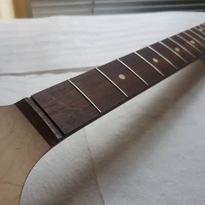LEFTHAND ROSEWOOD NECK - 22 FRETS & FLAT RADIUS image 3