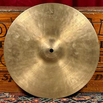 14" K Zildjian Istanbul 1960s-1970s New Stamp Hi-Hat Cymbal Pair 776g/804g *Video Demo* image 8
