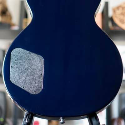Gibson Les Paul Traditional Blueberry Burst Reverse Chevron Top 2018 image 6