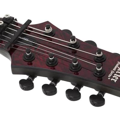 Schecter C-7 FR S Apocalypse guitar in Red Reign image 3