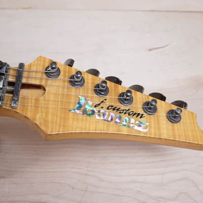 Ibanez J Custom RG8570 MIJ 2004 Natural Made in Japan w/ OHSC, Paperwork image 5