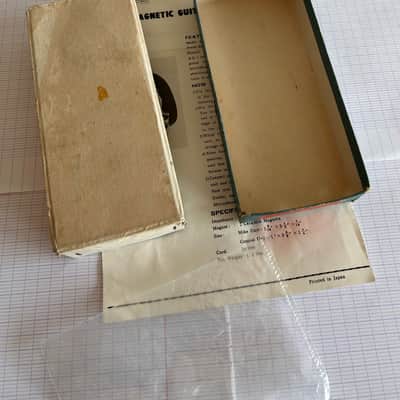 Menorm  KG-1 Acoustic Guitar Soundhole Pickup 70s - Chrome  MINT Condition in Box with Users Manual Leaflet. image 11