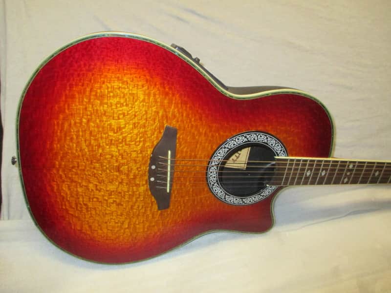 CLARITY ELECTRO ACOUSTIC STEEL STRING Made in KOREA SUNBURST image 1