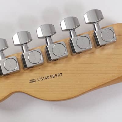 2014 Fender Limited Edition American Standard Telecaster Channel Bound Sonic Blue image 9