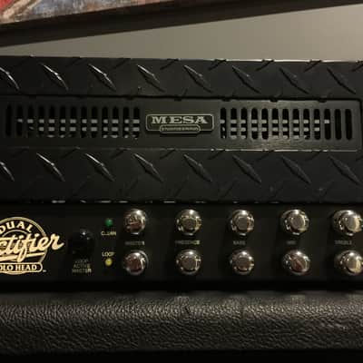 Mesa Boogie Dual Rectifier Rackmount Rack Late '90s Black On Blacker image 1