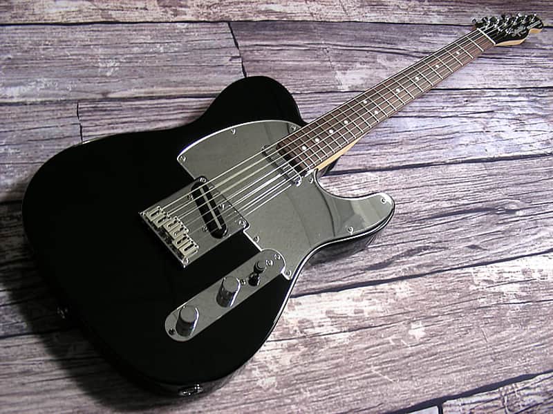 2004 Squier by Fender Black & Chrome Standard Telecaster with