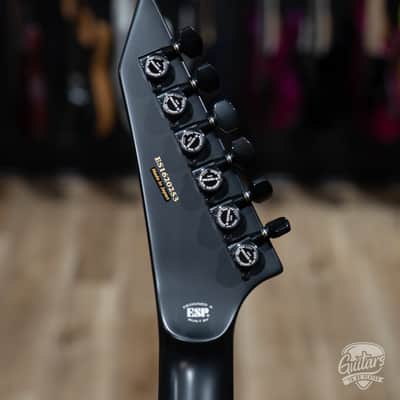 ESP E-II Horizon NT-II EMG w/ Case – See Thru Black Cherry Sunburst (B-stock) image 10