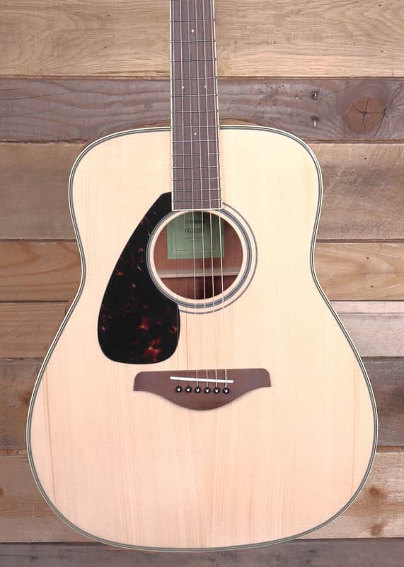 Yamaha FG820L Folk Acoustic Guitar (Left-Handed) Natural | Reverb