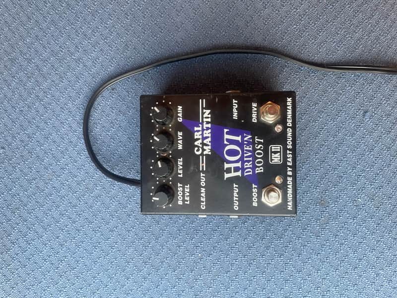 Carl Martin Hot Drive 'N Boost mkII 2000s - Black image 1