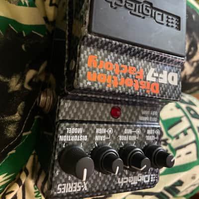 DigiTech DF-7 Distortion Factory Effects Pedal 2010s - Carbon Fiber image 11