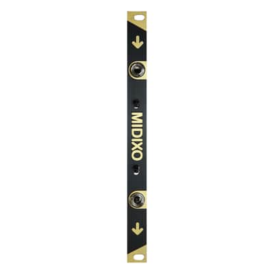 XOXO Modular MIDIXO Eurorack TRS MIDI Module (Black) image 1