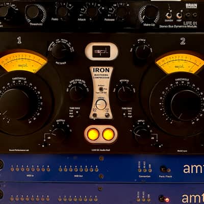 SPL 1520 Iron Mastering Compressor 2015 - Present - Black image 1