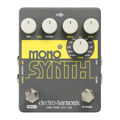 Electro-Harmonix Mono Synth Guitar Synthesizer Pedal - Open Box image 2