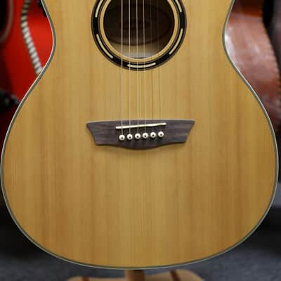Washburn AG40CEK Flamed Maple Grand Auditorium with Electronics 2010s - Natural image 2