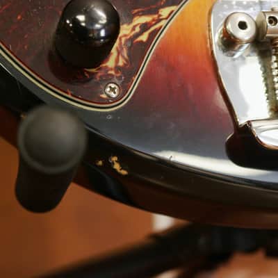 Ernie Ball Music Man Left-handed StingRay5 2005 Vintage Sunburst image 8