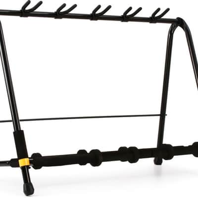 Hercules Stands GS525B Multi-guitar Display Rack - 5 Guitars image 2