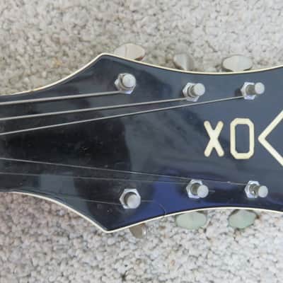 Vintage 1966 Vox Bobcat Guitar Sunburst Very Clean 3 Pick Ups Tremolo Wow image 4