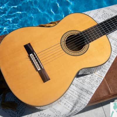 1985 Takamine  No. 10 - Premium Japanese Hand Built Concert Classical Guitar - Pro Set Up w Perfect frets/Action/Intonation! image 16