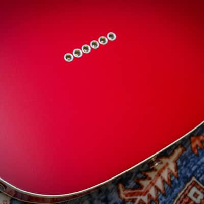FENDER USA Custom Shop '59 Reissue Telecaster Custom Relic " Morocco red + Rosewood" (2024) image 21