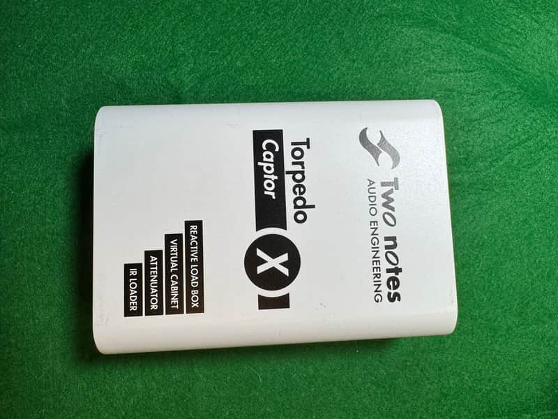 Two Notes Torpedo Captor X 8ohm Stereo Reactive Load Box / Attenuator 2020 - White image 1