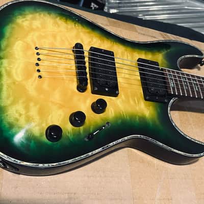 Schecter Hellraiser C-1 Passive 2016 - 2018 - Dragon Burst image 3
