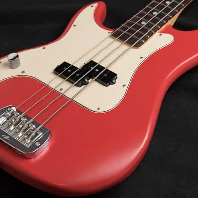 G&L LB-100 Bass Fullerton Red w/ Satin Frost Left Handed image 1