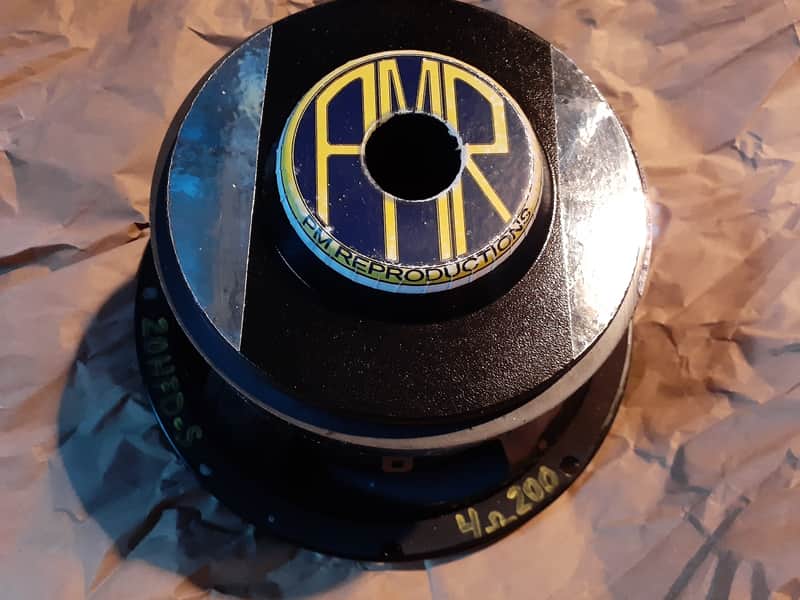 8" TAPPED BASS HORN  WOOFER SUPER SUBWOOFER LOW QTs LOW Fs HIGH EXCURSION HIGH OUTPUT MONSTERS! PMR image 1