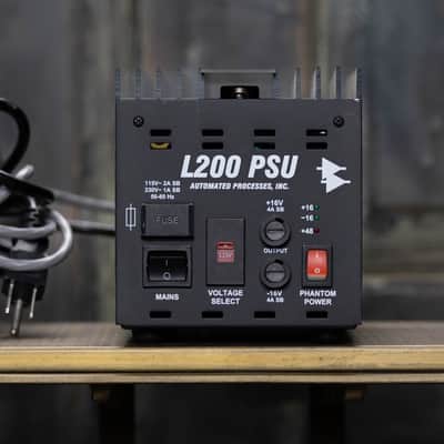 API 500VPR 10-Slot 500 Series Rack with L200 PSU 2010s - Present - Black image 4