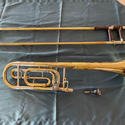 Bach Stradivarius Model 36 F-Attachment Trigger Trombone w/ Case – Smooth Slides – Elkhart US - Mid 1960s image 1